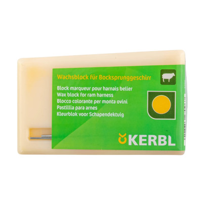 Восъчно блокче за маркиране на репродукцията на овце, жълто - изображение 4