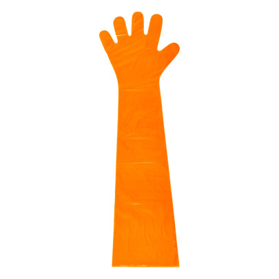 Дълги ветеринарни ръкавици за еднократна употреба, 100 бр. - изображение 2