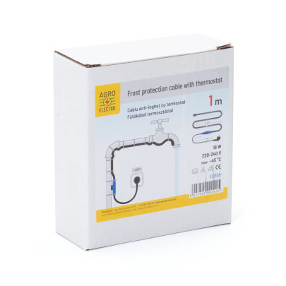 Нагревателен кабел с термостат, 1 м - изображение 5