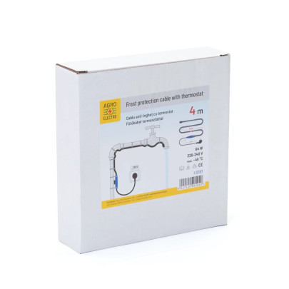 Нагревателен кабел с термостат, 4 м - изображение 5