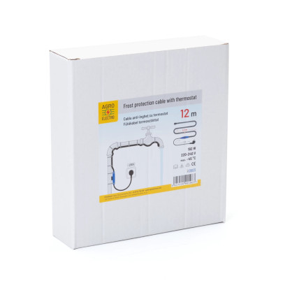 Нагревателен кабел с термостат, 12 м - изображение 5