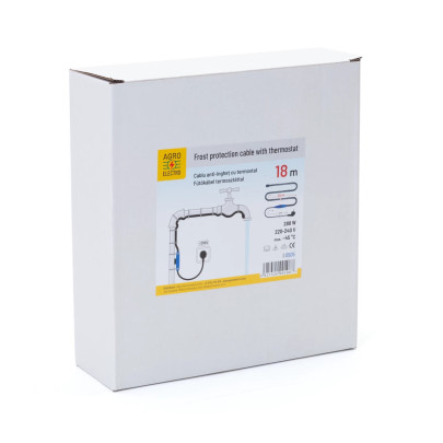 Нагревателен кабел с термостат, 18 м - изображение 5
