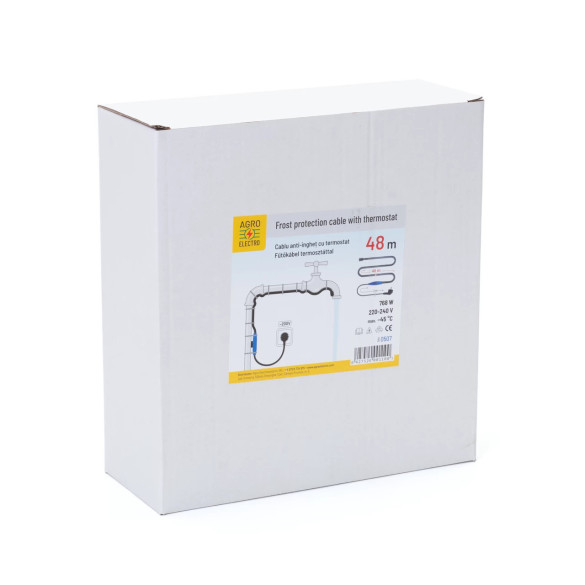 Нагревателен кабел с термостат, 48 м - изображение 5