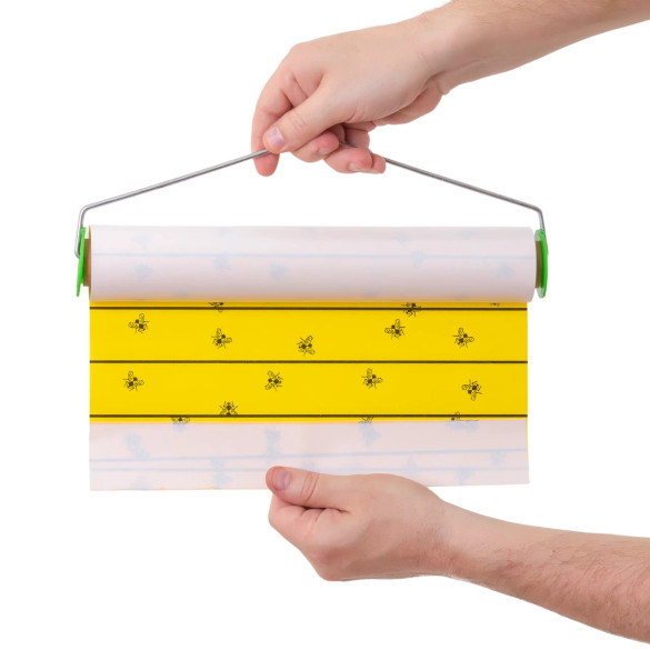 Ролка лепяща лента за мухи, 0,3 × 7 м - изображение 5