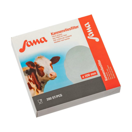 Филтър диск за мляко, Sana, 200 мм, 200 бр. :: 200 мм - изображение 1