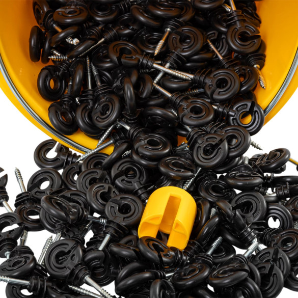 Изолатор тип „пръстен“, 300 бр. + приспособление за навиване - изображение 7