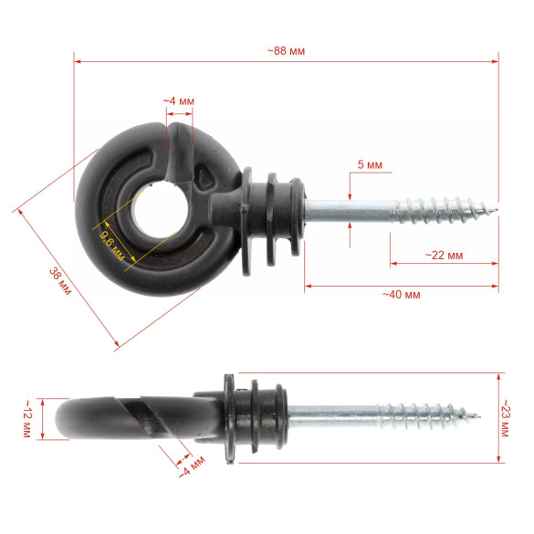 Изолатор тип „пръстен“, 300 бр. + приспособление за навиване - изображение 9