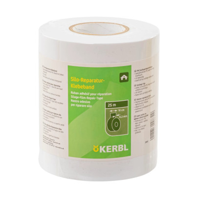 Самозалепваща се лента за възстановяване на силажно фолио, 25м, бяла - изображение 2