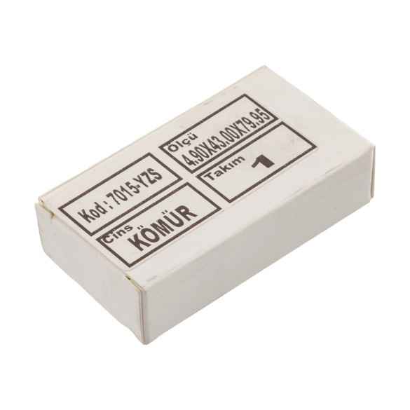 Графитни резервни лопатки за вакуумна помпа - 4,9 × 43 × 79,95 мм - изображение 3