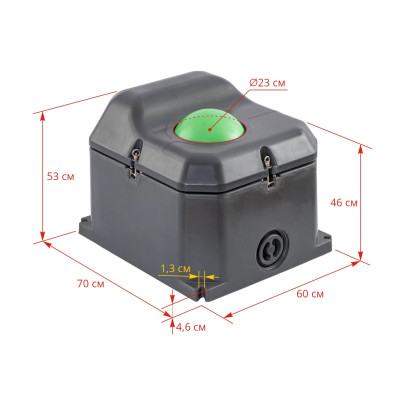 Поилка за едър рогат добитък и коне, с плаваща сфера против замръзване, 40 литра - изображение 12