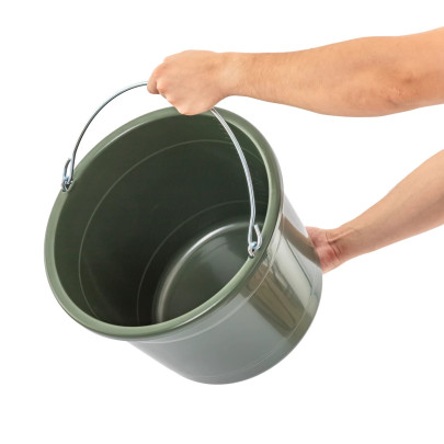 Kофа за хранене на живоните в обора, зелена, 20 литра - изображение 4