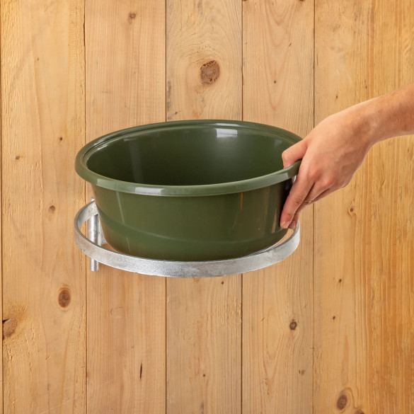 Поцинкована метална скоба за кофи за хранене - изображение 8