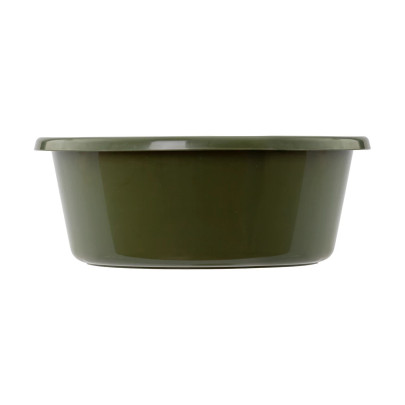 Пластмасова купа за хранене на едър рогат добитък, маслинено зелена, 6 литра - изображение 2