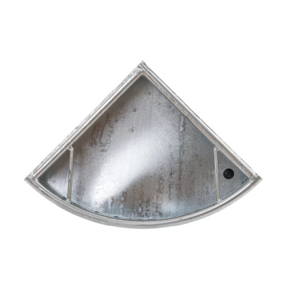 Ъглова хранилка от поцинкована стомана, 35литра - изображение 4