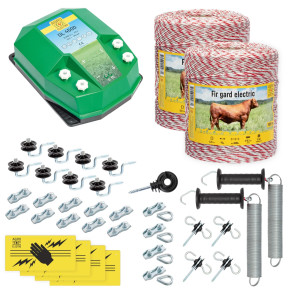Пълен пакет за електропастир 2000 м, 4,5 джаула, за домашни животни :: 2000 m - изображение 1