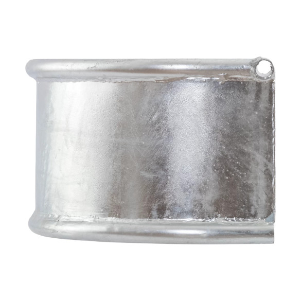 Полукръгла хранилка от поцинкована стомана, 28 литра - изображение 5