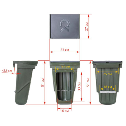 Хранилка за телета, Combo, 11,5 литра - изображение 8