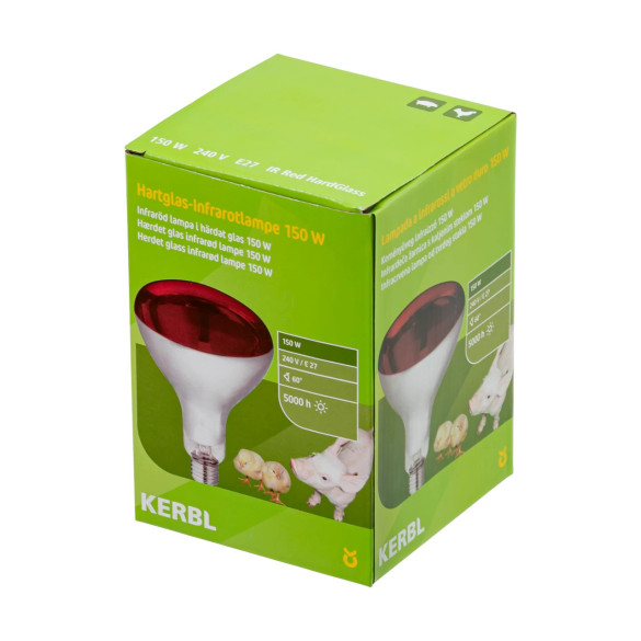 Инфрачервена нагревателна крушка, 150W, Kerbl - изображение 6
