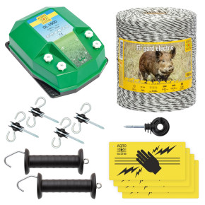 Базов пакет за електропастир 1000 м, 4,5 джаула, за диви животни :: 1000 m - изображение 1