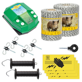 Базов пакет за електропастир 1500 м, 4,5 джаула, за диви животни :: 1500 m - изображение 1