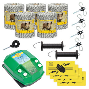 Базов пакет за електропастир 5000 м, 7,2 джаула, за диви животни :: 5000 m - изображение 1