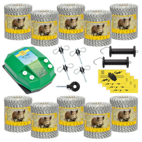 Базов пакет за електропастир 10000 м, 7,2 джаула, за диви животни :: 10000 m - изображение 1