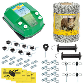Пълен пакет за електропастир 500 м, 3,2 джаула, за диви животни :: 500 m - изображение 1
