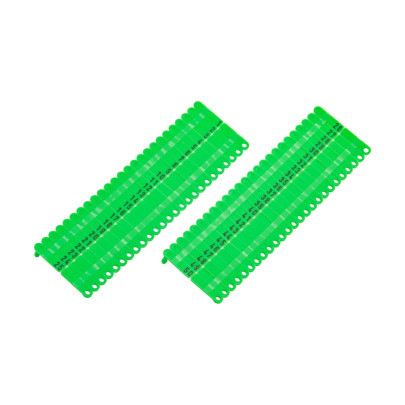 Ушни марки за агнета и ярета, Twintag, зелени, 1-50 - изображение 5