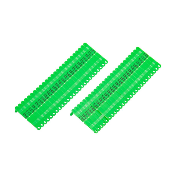 Ушни марки за агнета и ярета, Twintag, зелени, 151-200 - изображение 5