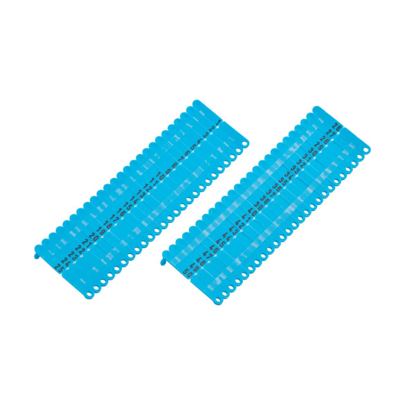 Ушни марки за агнета и ярета, Twintag, сини, 1-50 - изображение 5