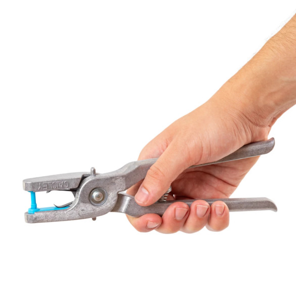 Ушни марки за агнета и ярета, Twintag, сини, 101-150 - изображение 9