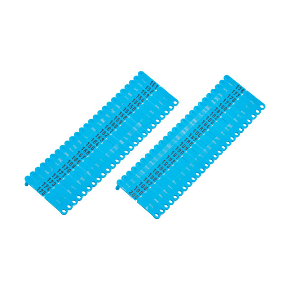 Ушни марки за агнета и ярета, Twintag, сини, 151-200 - изображение 5