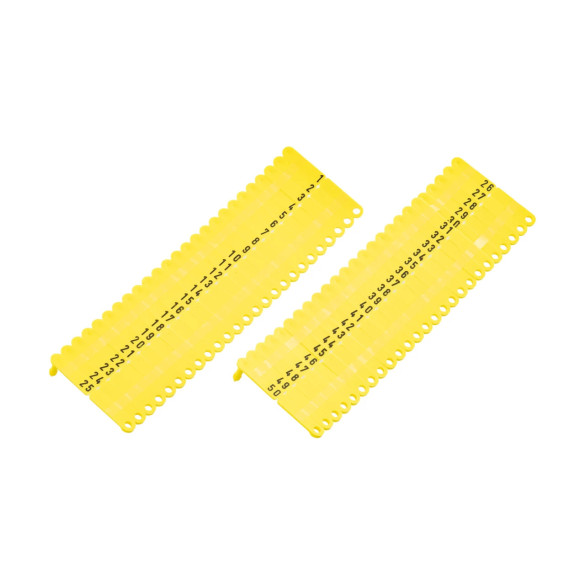 Ушни марки за агнета и ярета, Twintag, жълти, 1-50 - изображение 5