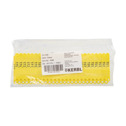 Ушни марки за агнета и ярета, Twintag, жълти, 151-200 - изображение 6