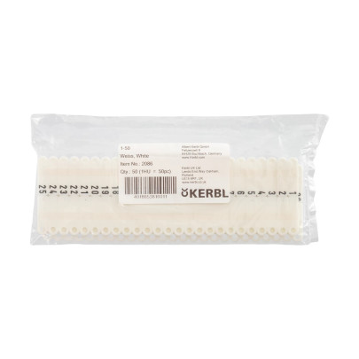 Ушни марки за агнета и ярета, Twintag, бели, 1-50 - изображение 6