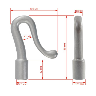 Овчарска кука, без дръжка - изображение 8