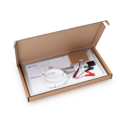 Соларен монокристален панел 30 W, с регулатор на зареждането - изображение 3