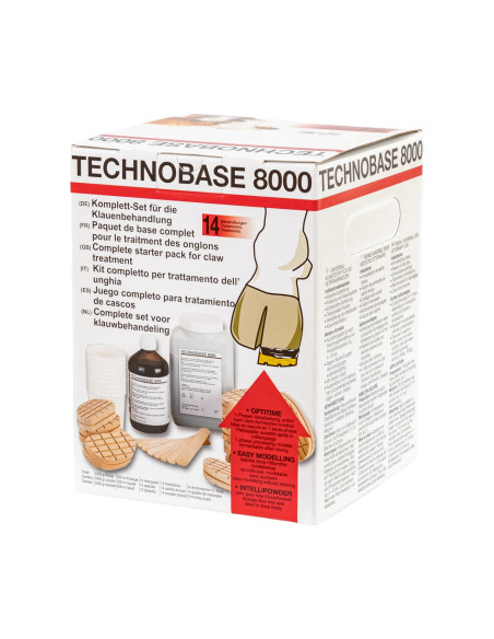 Комплект за 14 обработки на копита, Technobase8000 - изображение 1