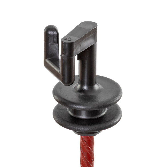 Резервен изолатор за стоманено колче за електрическа ограда, Ø8 мм, 25 бр. - изображение 7