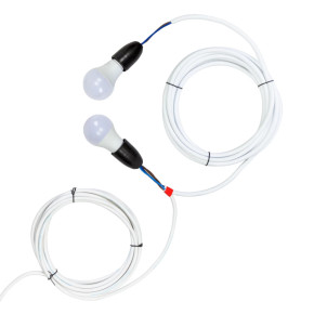 Фотоволтаичната осветителна система 50 W с 2 крушки - изображение 1 2