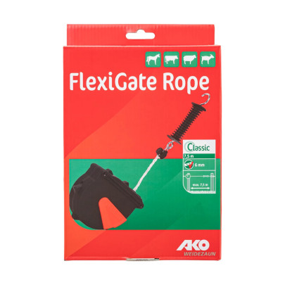 Комплект за врата с шнур за електрическа ограда, Ako Flexigate, 7,5 м - изображение 7