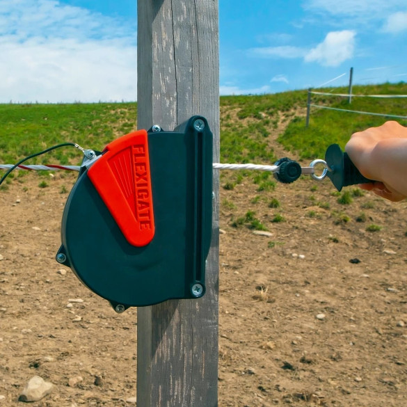 Комплект за врата с шнур за електрическа ограда, Ako Flexigate, 7,5 м - изображение 10