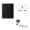 Фотоволтаичната осветителна система 50 W с 3 крушки - изображение 1