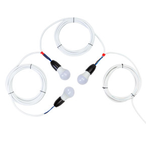 Фотоволтаичната осветителна система 50 W с 3 крушки - изображение 1 2