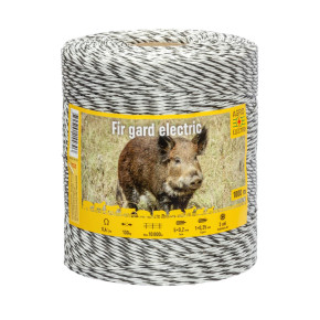 Шнур за електрическа ограда (електропастир) - 1000 м - 130 кг - 0,4 Ω/м - изображение 1