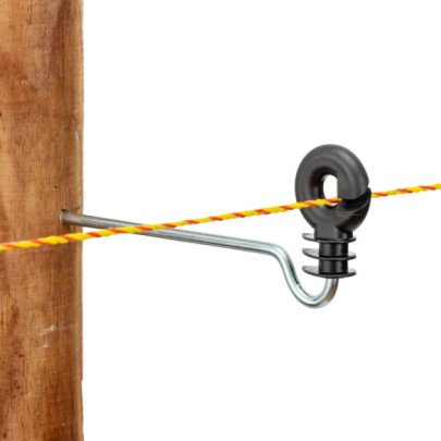 Дълъг изолатор тип пръстен, с винт за дърво, 220мм - изображение 5