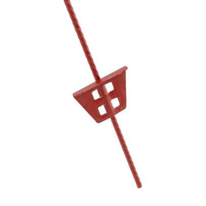 Стоманено колче за електрическа ограда, Ø8 мм × 107 см, 30бр. - изображение 5