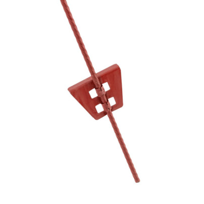 Стоманено колче за електрическа ограда, Ø8 мм × 107 см, 30бр. - изображение 6