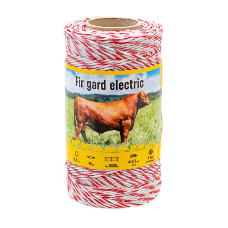Шнур за елекропастир - 250 м - 95 кг - 0,5 Ω/м - изображение 1
