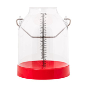 Пластмасов гюм за мляко с мерна скала, 30литра - изображение 1